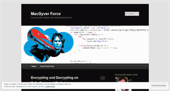 Desktop Screenshot of macgyverforce.com